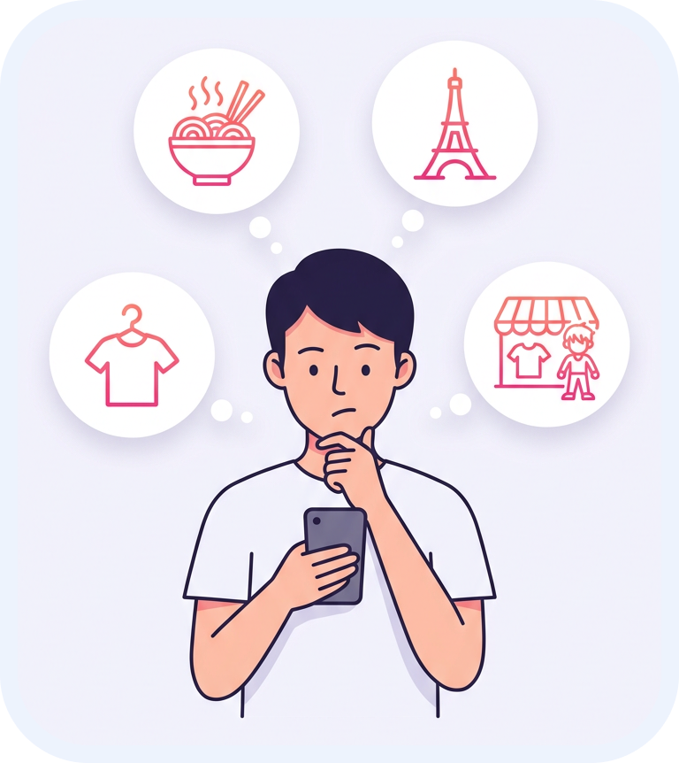 Choose what to search